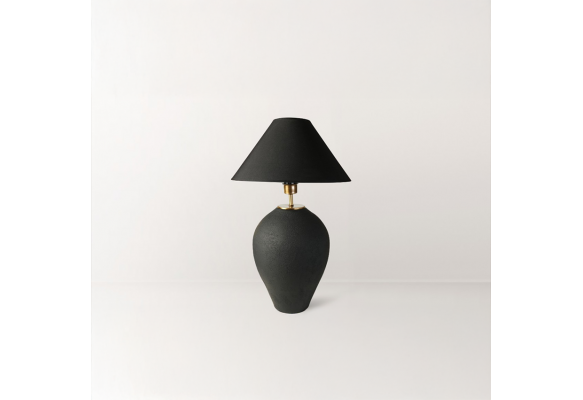 Solara Dokulu Terracotta Abajur